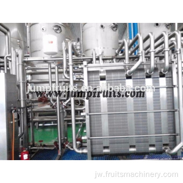 Butter / susu produk kanthi sterilizer mesin pasteurizer